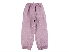 Wheat soft lilac flowers thermal rain pants Um  